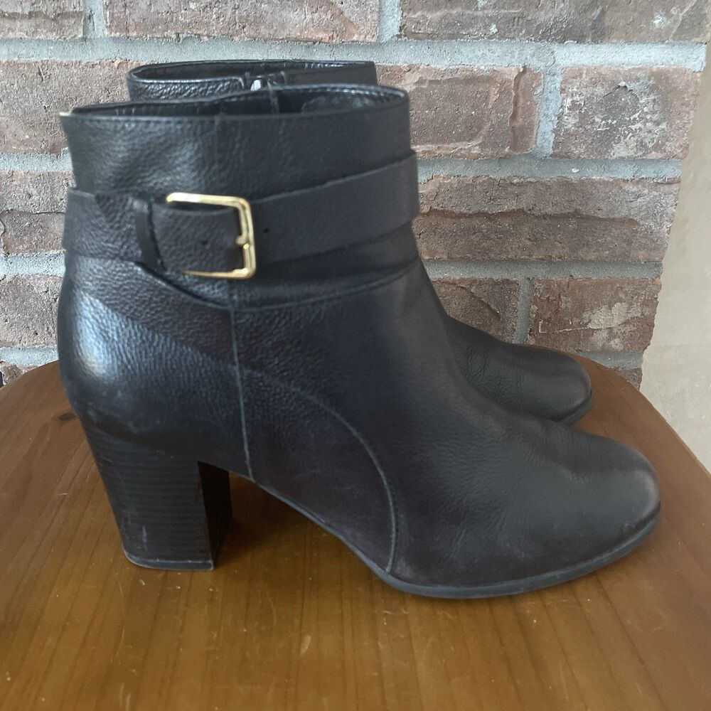 Cole Haan Boots In Box Women’s Size 8.5 Black Grand OS Signature Ankle Boot
